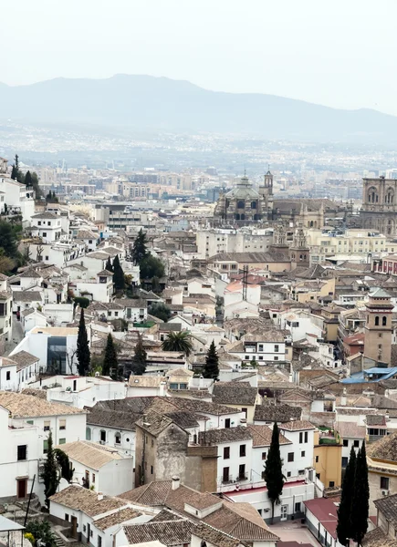 Granada com Catedral — Fotografia de Stock