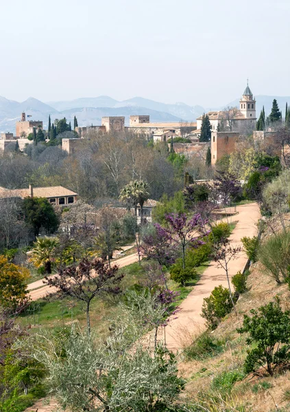 Gardens of Alhambra — Stock Photo, Image