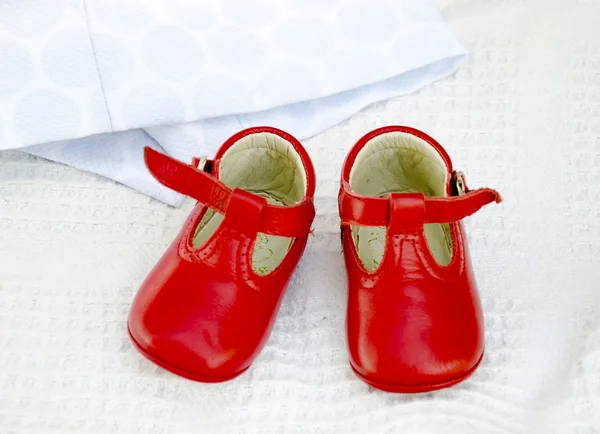빨간 구두 — 스톡 사진