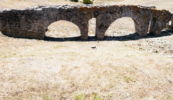 Римські акведук — стокове фото