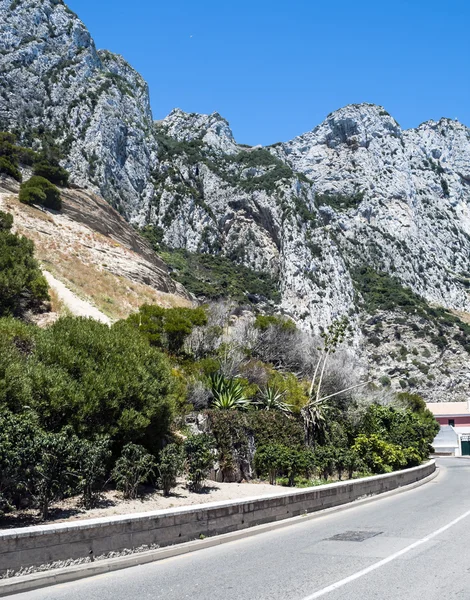 Estrada em Gibraltar — Fotografia de Stock