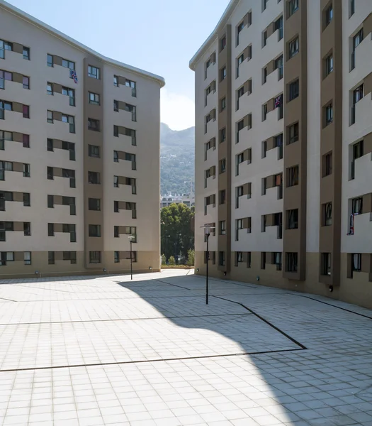 stock image Two modern buildings