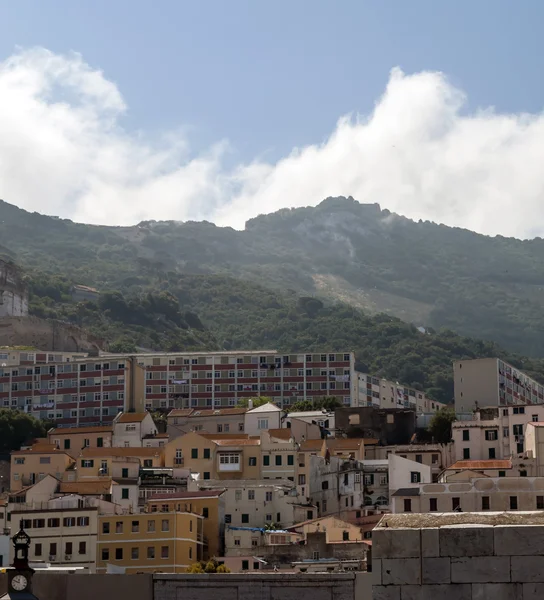 Здания Гибралтара — стоковое фото