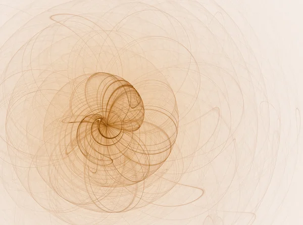 Φράκταλ spiral分形螺旋 — 图库照片