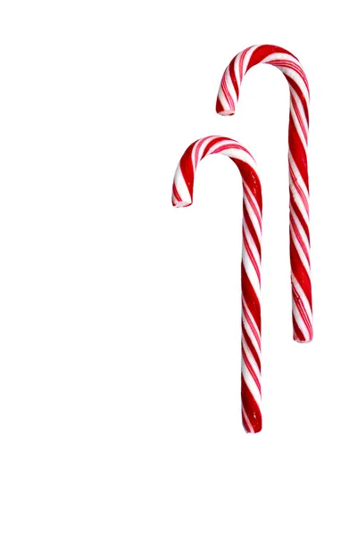 Candy Cane - with clipping path — Stock Photo, Image