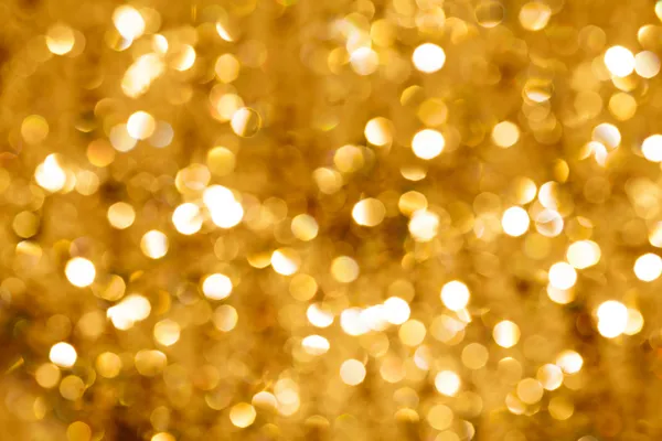 Luce di Bokeh dell'oro — Foto Stock