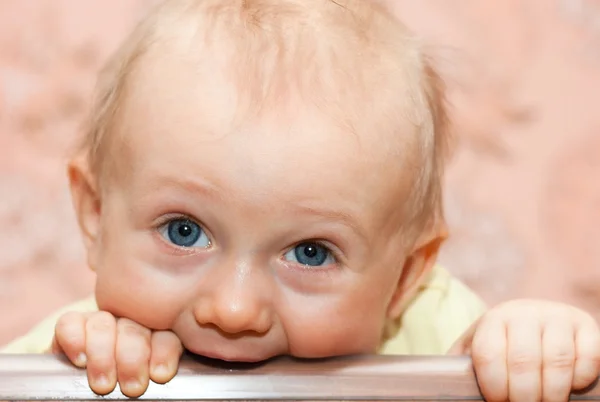 Teething Baby — Stock Photo, Image