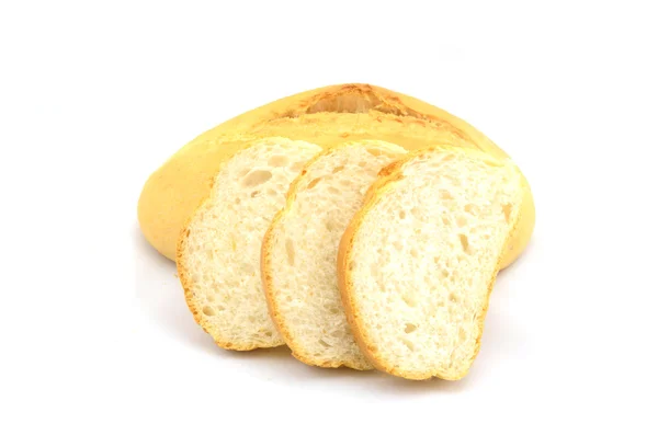 Pane isolato su bianco — Foto Stock