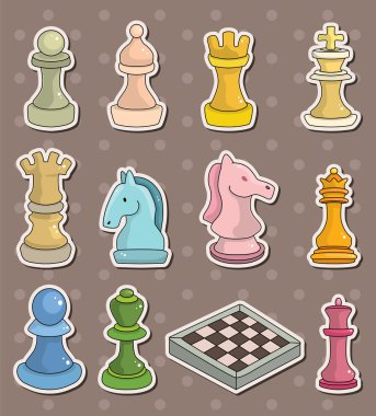 chess stickers clipart