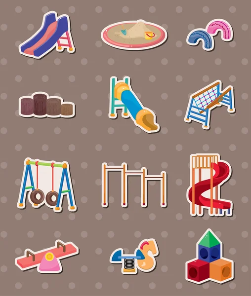 Park stickers — Stockvector