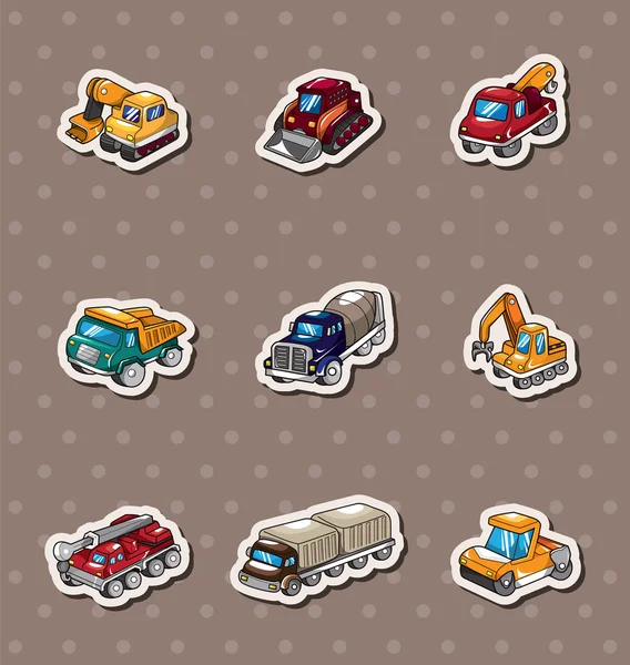 Truck stickers — Stock Vector