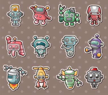 Robot Sticker