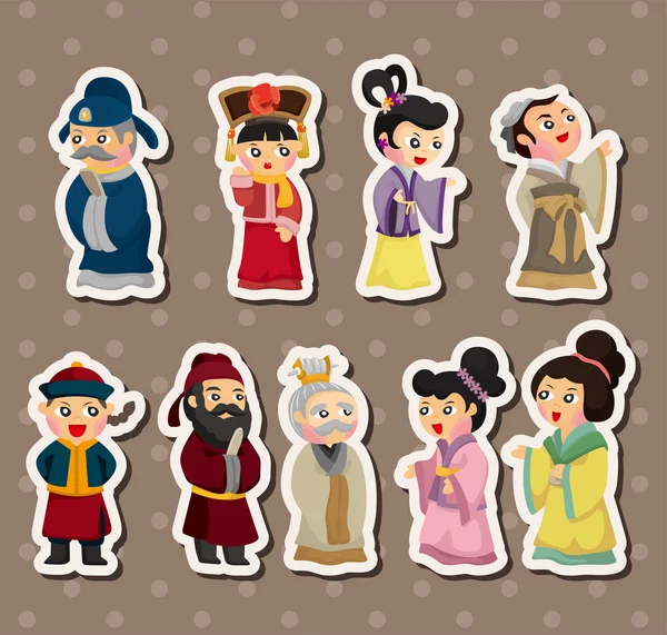Chinese stickers — Stockvector