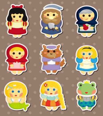 story peole stickers clipart