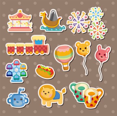 playground stickers clipart