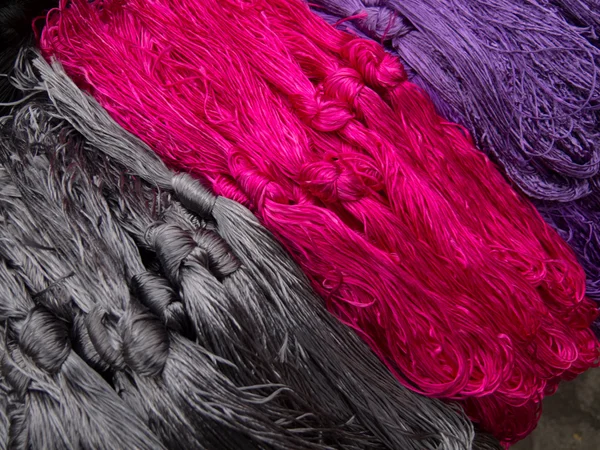 Silk thread — Stock Photo, Image