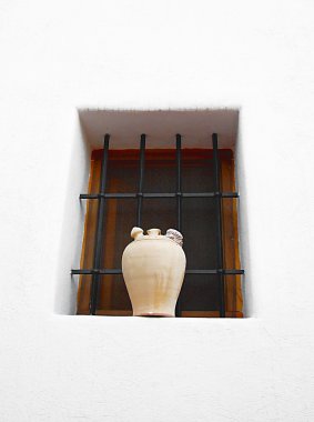 Andalusian drinking jug clipart