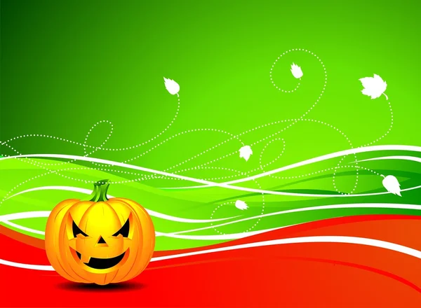 Illustrazione vettoriale su un tema di Halloween — Vettoriale Stock