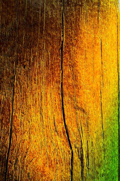 Dřevo barvy z červené do zelené — Stock fotografie