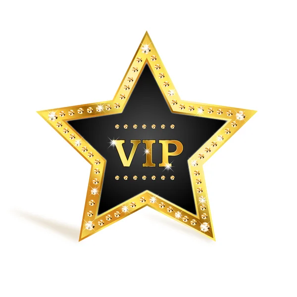 VIP yıldız — Stok Vektör