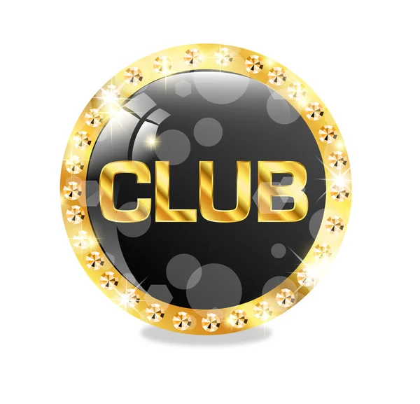 Icona del club — Vettoriale Stock