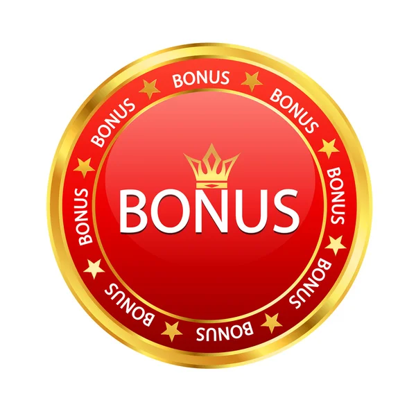 Red bonus — Stock Vector