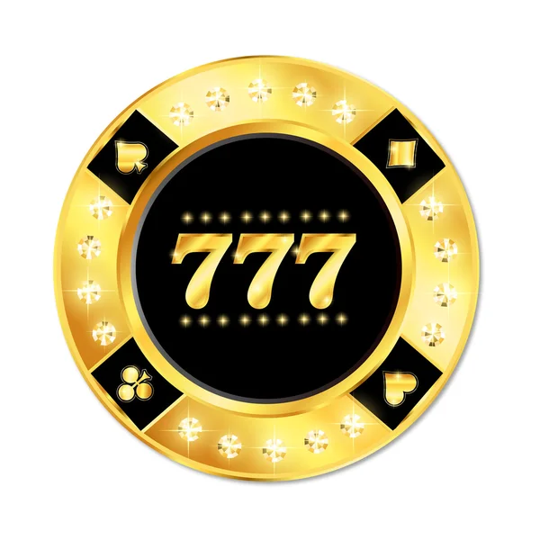 Casino.777 — Vetor de Stock