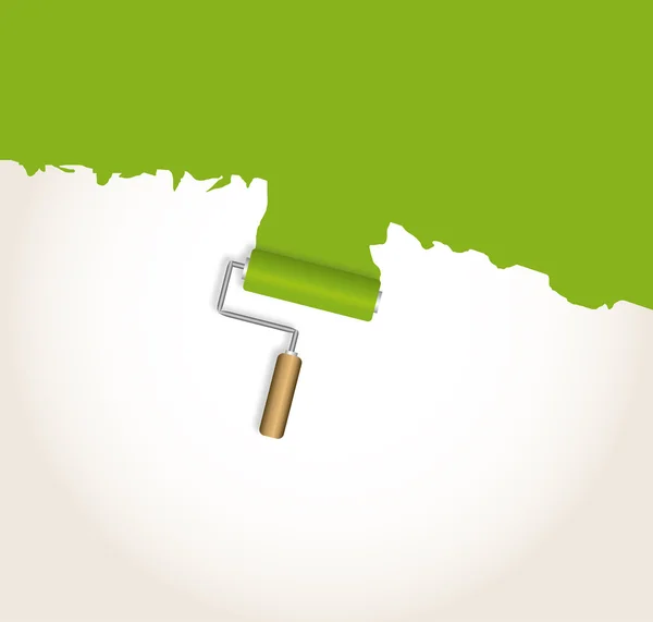 Logotypdesign. grön — Stock vektor