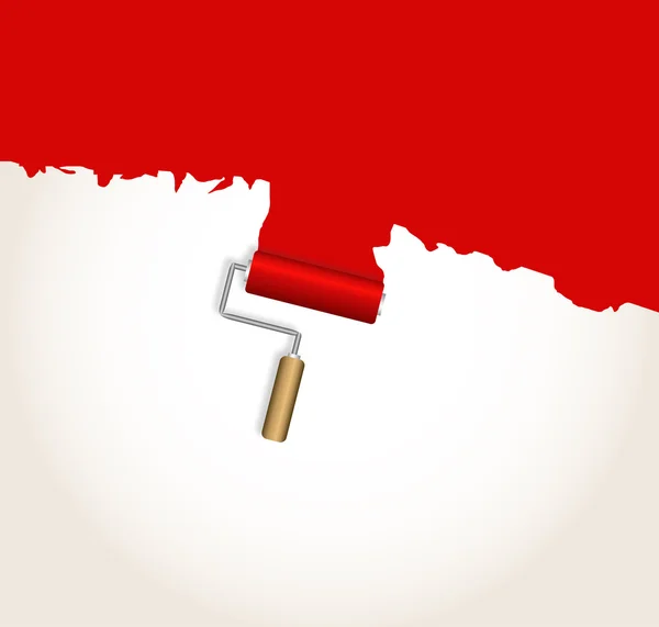 Logotypdesign. röd — Stock vektor