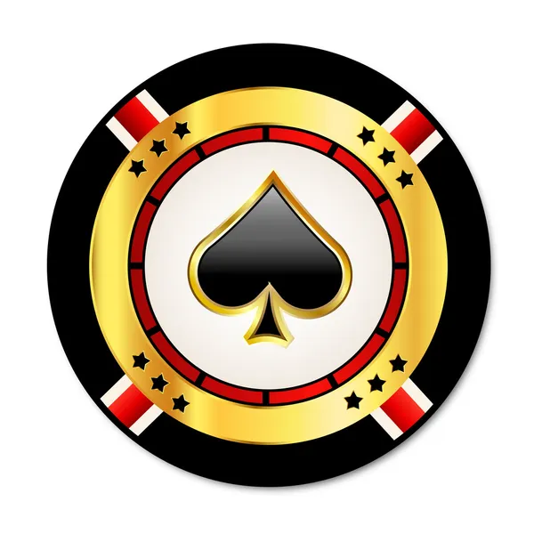 Chip de Casino — Archivo Imágenes Vectoriales