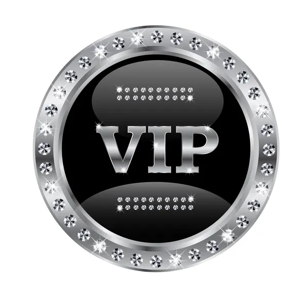 Silver VIP — Stok Vektör
