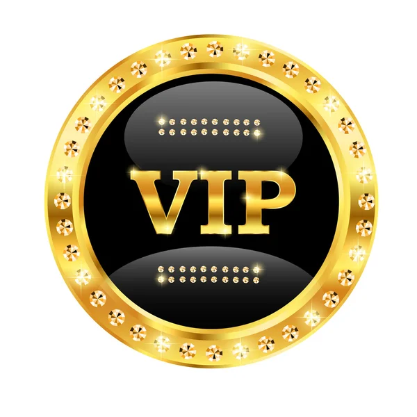 Gold vip — Stockvector