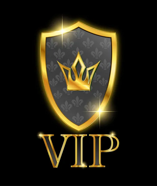 Stock vector Shield. VIP.