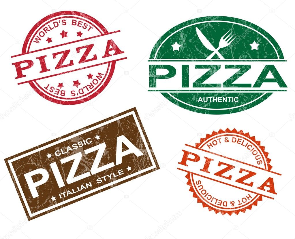 Pizza stamps