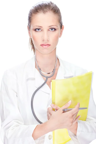 きれいな女性の医者 — ストック写真