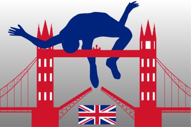 Olymic games London 2012 clipart