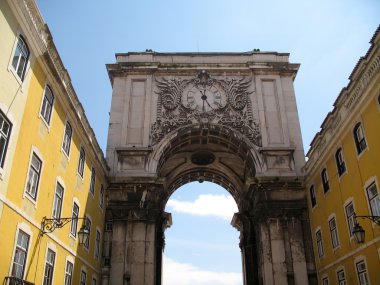 Lizbon commercio Meydanı'na geçiş