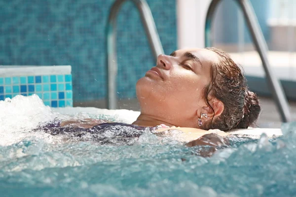 Woman in the spa center — Stock Photo, Image