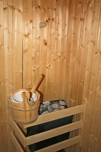Sauna de madera —  Fotos de Stock