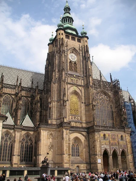 布拉格圣维图斯大教堂 — 图库照片