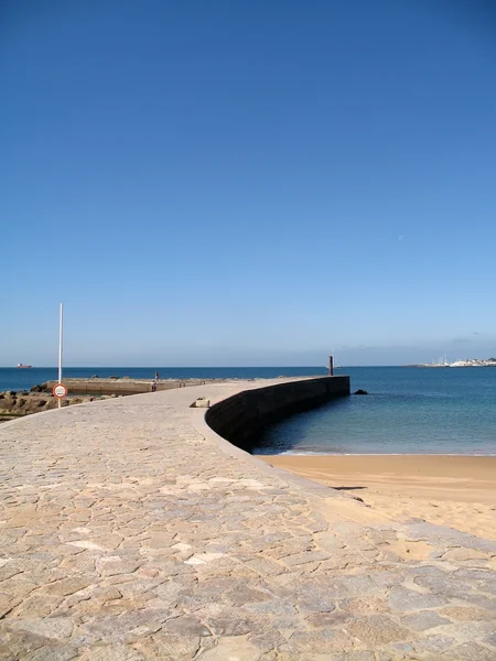Lisboa detalj från stranden — Stockfoto
