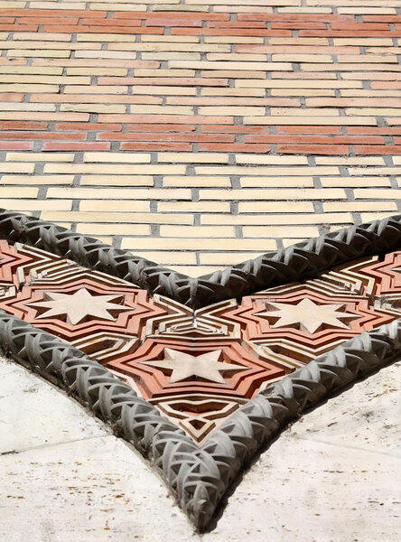 Synagogue in Budapest detail