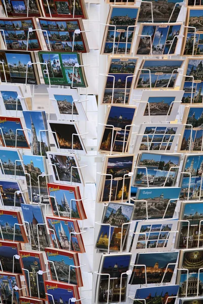 Postcards in Budapest — Stock Photo, Image