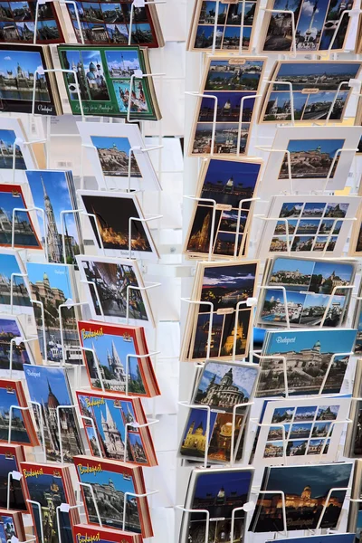 Postcards in Budapest — Stock Photo, Image