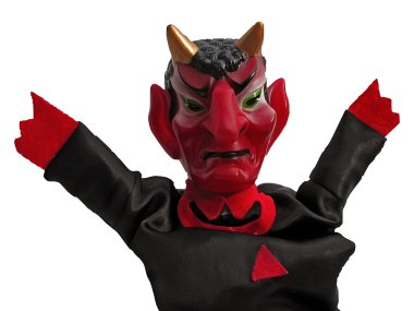 Devil puppet clipart