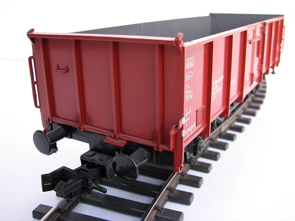 Red wagon — Stock Photo, Image