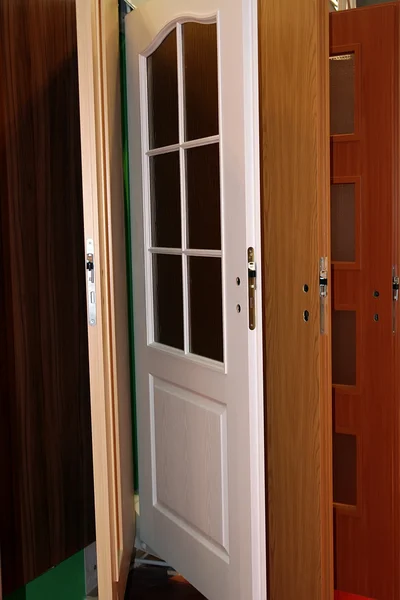 Ξύλινες πόρτες — Φωτογραφία Αρχείου