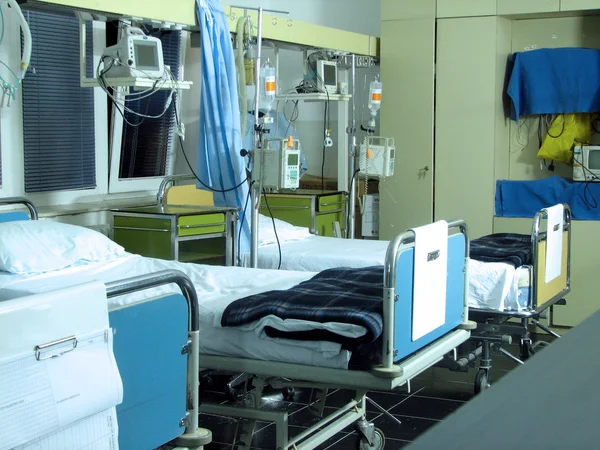 Больничные кровати — стоковое фото