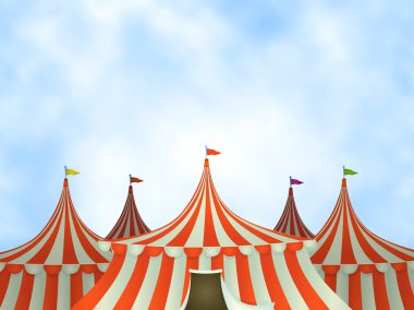 Circus Tents Background clipart