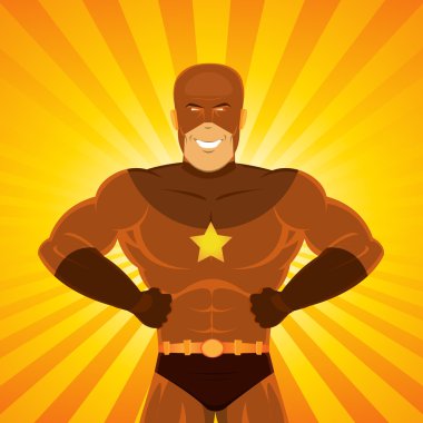 Comic Power Superhero clipart